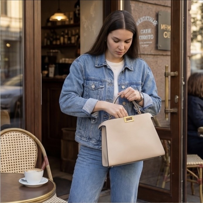 модная сумка,фенди сумка,сумка fendi,бежевая сумка,сумка женская