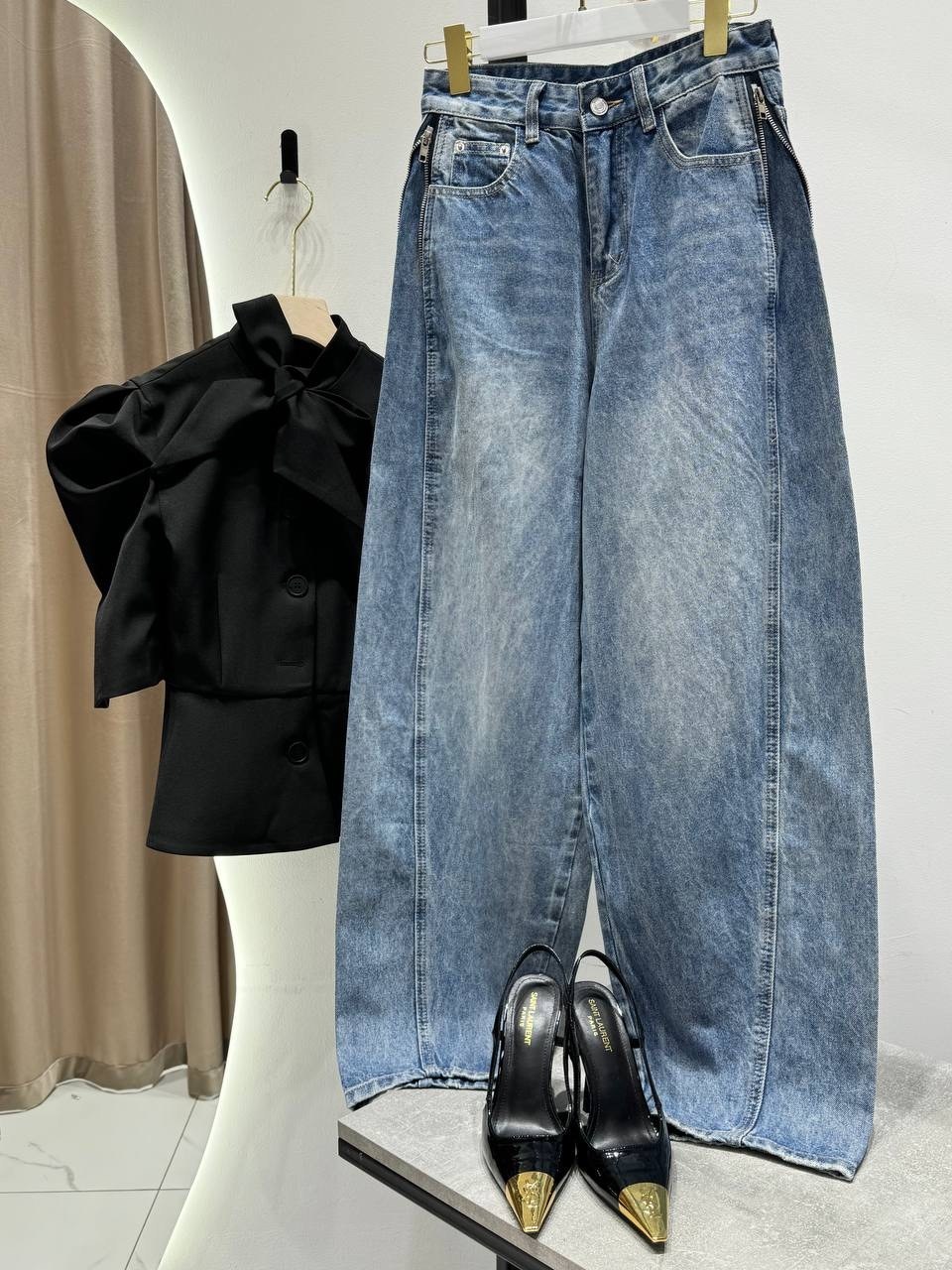 женские джинсы,модные джинсы,широкие джинсы,брюки джинсы,одежда джинсы