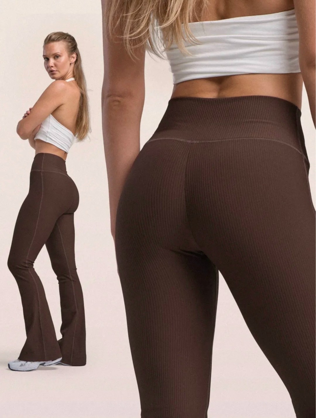 женские легинсы в рубчик коричневые,коричневые легинсы,легинсы женские,леггинсы женские,лосины женские