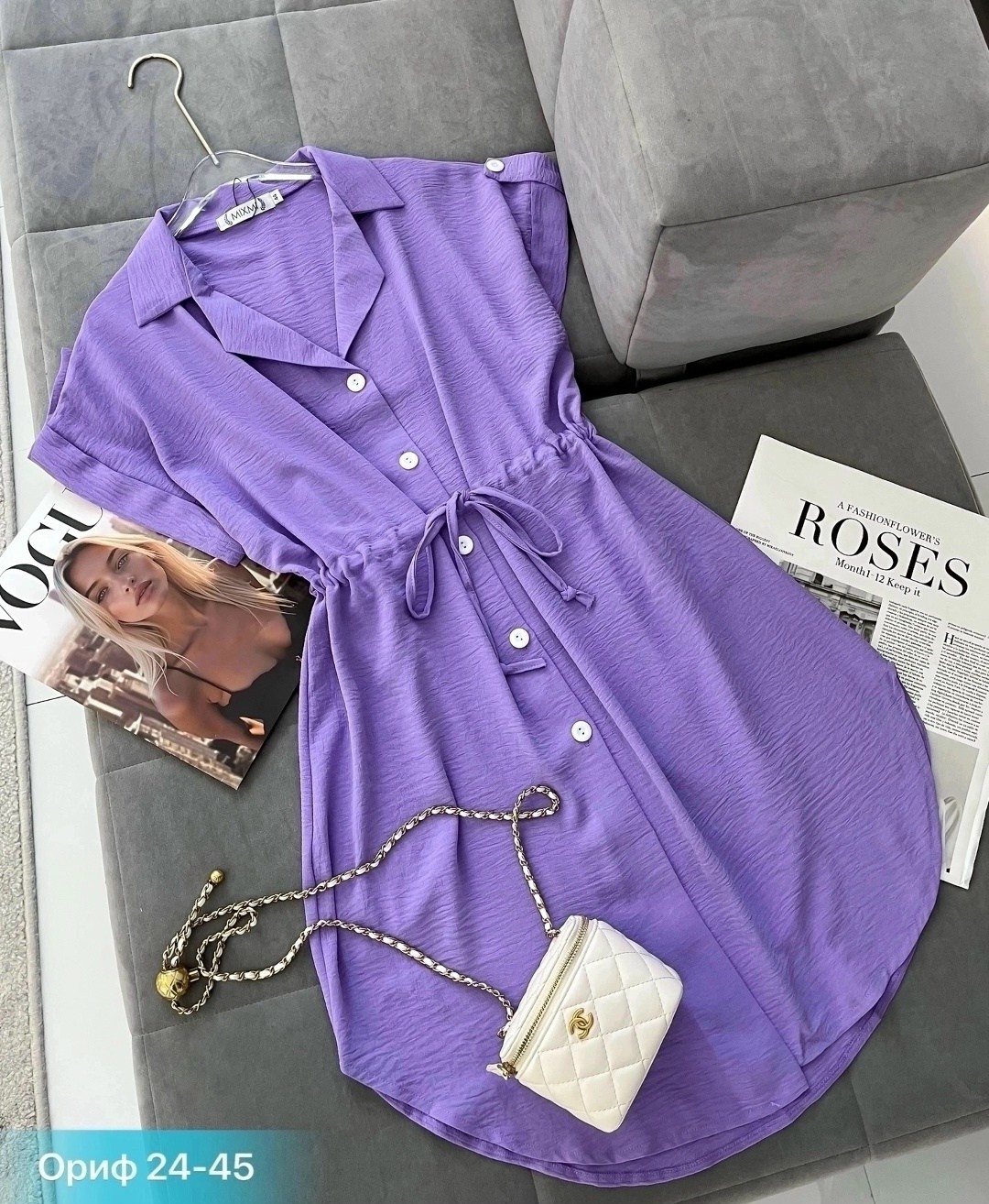 платье женская,платье рубашка,летнее платье,платье женское сиреневое,платье