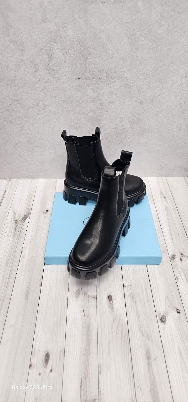 ботинки prada,ботинки челси прада, женская,женские ботильоны prada,