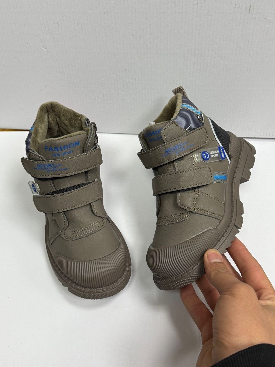 ботинки детские kapika 52447ук цв. серый р. 25,5,ботинки для мальчика,ботинки kapika для мальчика демисезонные,детские ботинки для мальчика,ботинки детские