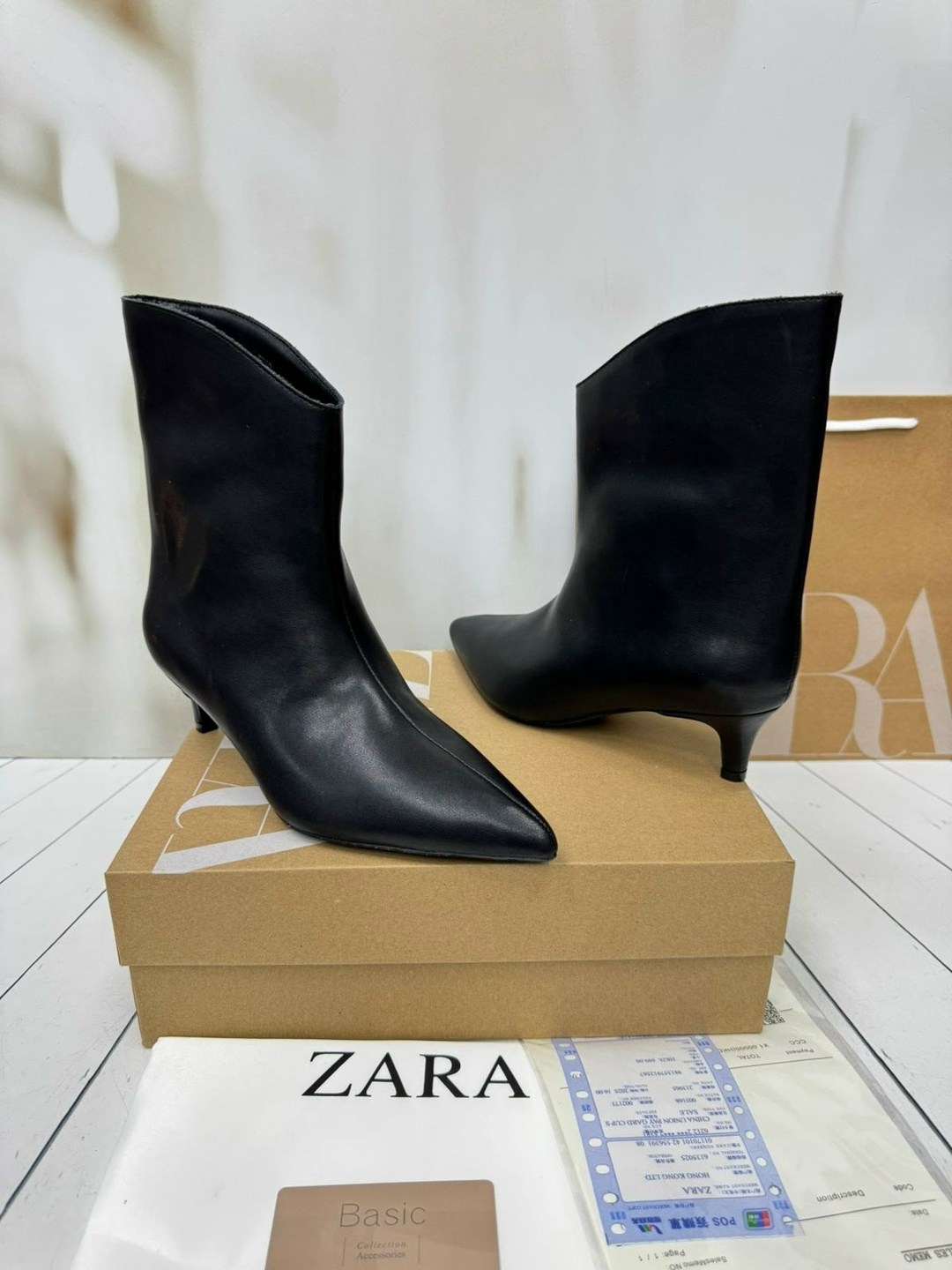 ботильоны zara,ботильоны zara на низком каблуке арт м222,,женские ботильоны,ботильоны