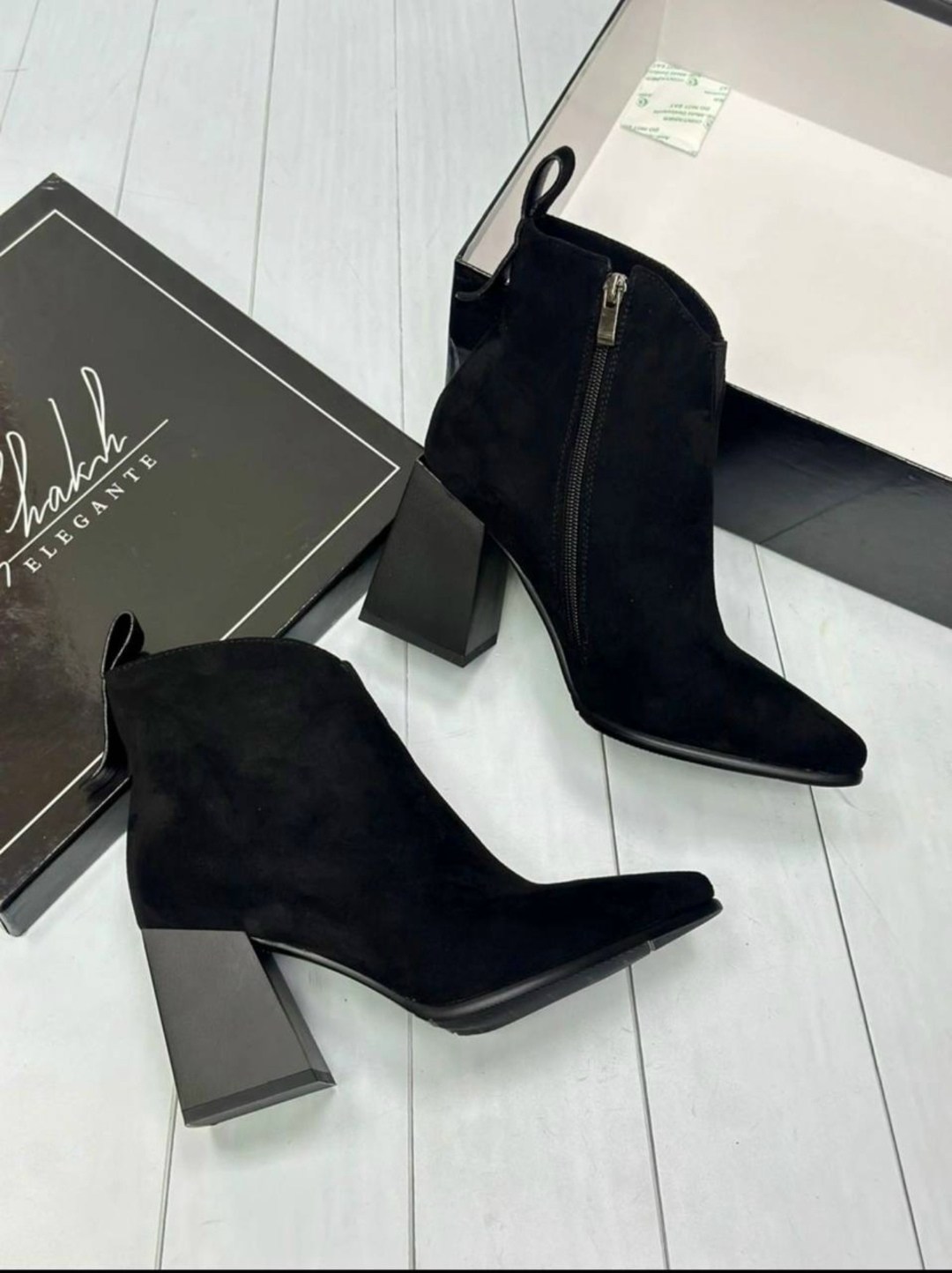 ботильоны женские,ботильоны демисезонные классические на среднем каблуке,демисезонные ботильоны,,hermes 107-5297 ботильоны замшевые