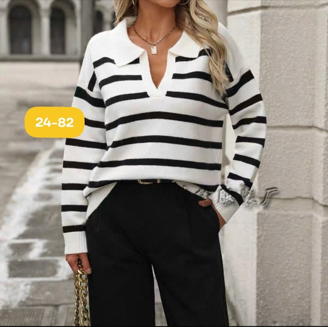 женский свободный свитер в полоску,полосатый джемпер,женский трикотажный свитер в полоску,вязаный свитер в полоску,женская кофта