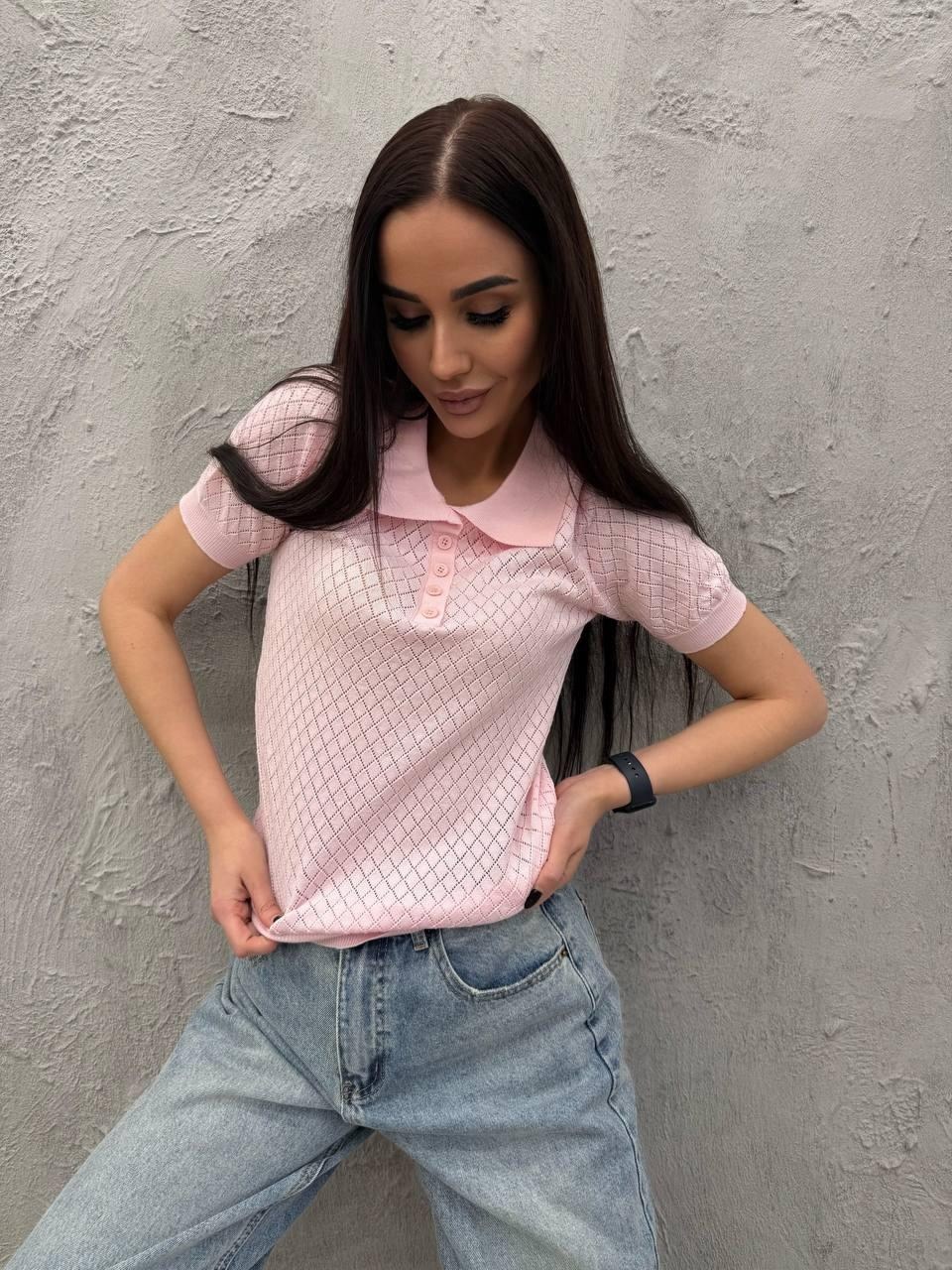 женская кофта,женский свитер,футболки женская,вязаное поло,футболка женская поло