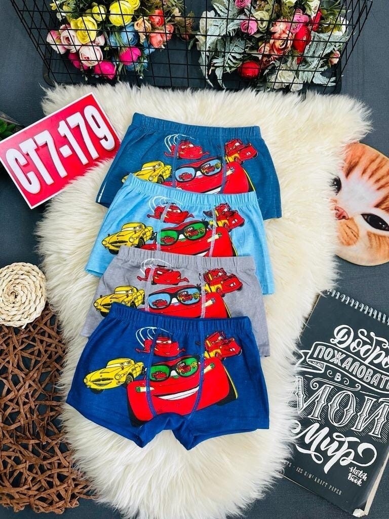 трусы на мальчика (боксеры) "coolkid" № g1206,трусы боксеры на мальчика,трусы боксеры детские для мальчиков набор 5 штук,трусы на мальчиков,белье для мальчиков
