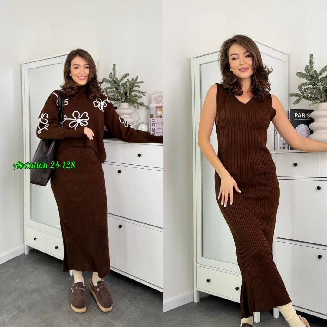 костюм вязаный с юбкой,костюм двойка женская,костюм двойка с платьем,костюм с юбкой,белый вязаный костюм с юбкой