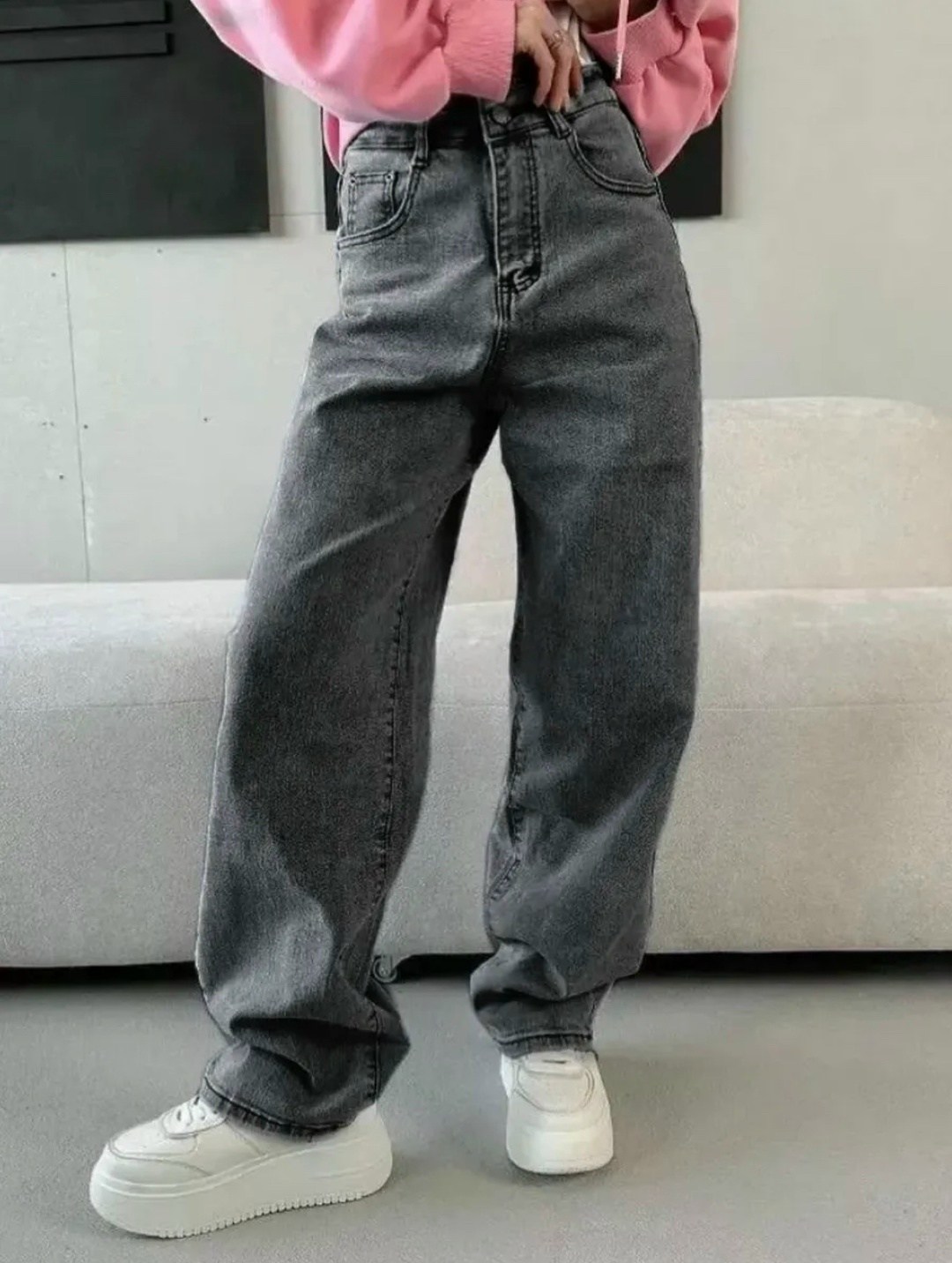 джинсы широкие,модные джинсы,джинсы женские,джинсы с широкими штанинами,стильные джинсы