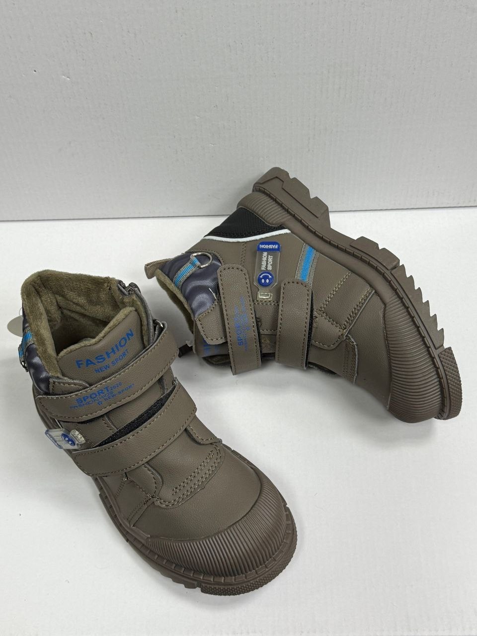 ботинки детские kapika 52447ук цв. серый р. 25,5,ботинки для мальчика,ботинки kapika для мальчика демисезонные,детские ботинки для мальчика,ботинки детские