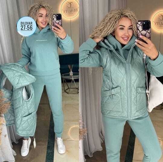 костюм тройка ткань флисжилетка на синтепоне,костюм тройка,костюм женский ,женский костюм тройка,женский костюм тройка ткань флисжилетка на синтепоне