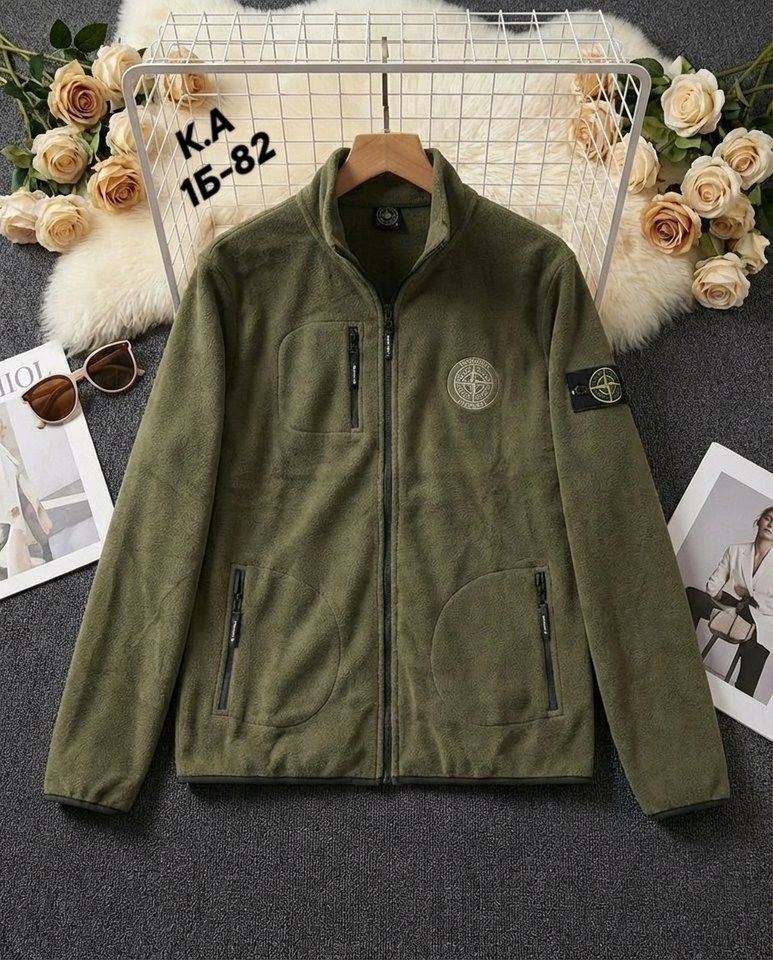 стон айленд куртка,флисовая кофта хаки,stone island куртка,флисовая кофта,флисовая куртка