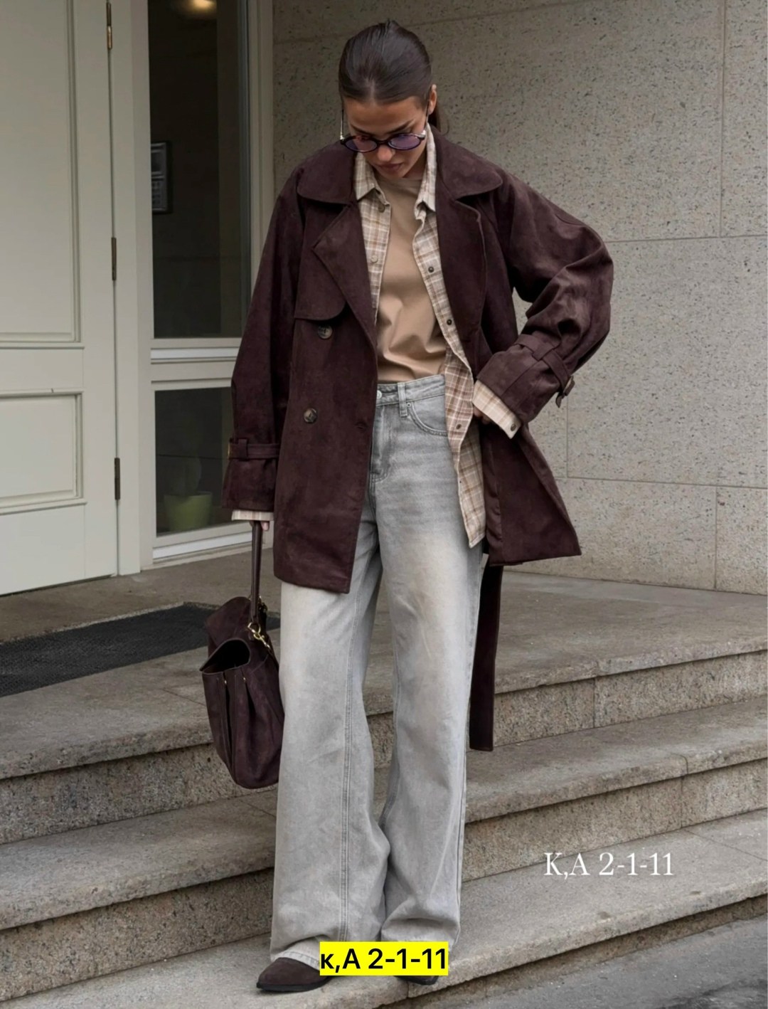 тренч замшевый длинный tinaria,замшевая куртка,замшевый тренч,плащ тренч,модный плащ