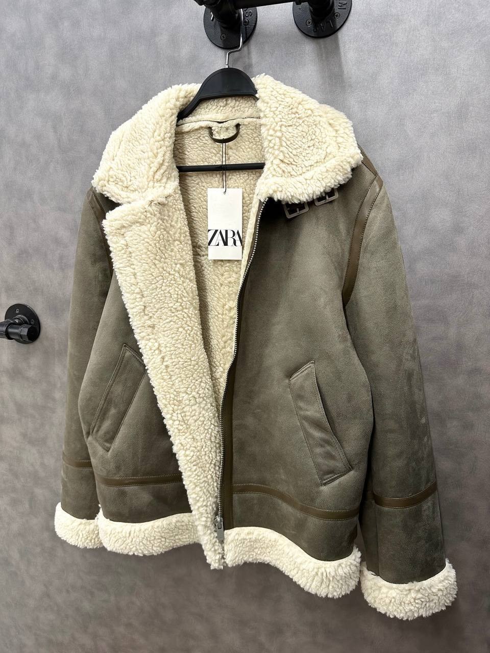 дубленка зара мужская,мужская дубленка авиатор zara,дубленка мужская zara,куртка дубленка,мужская пилотная коричневая кожаная куртка из дубленки