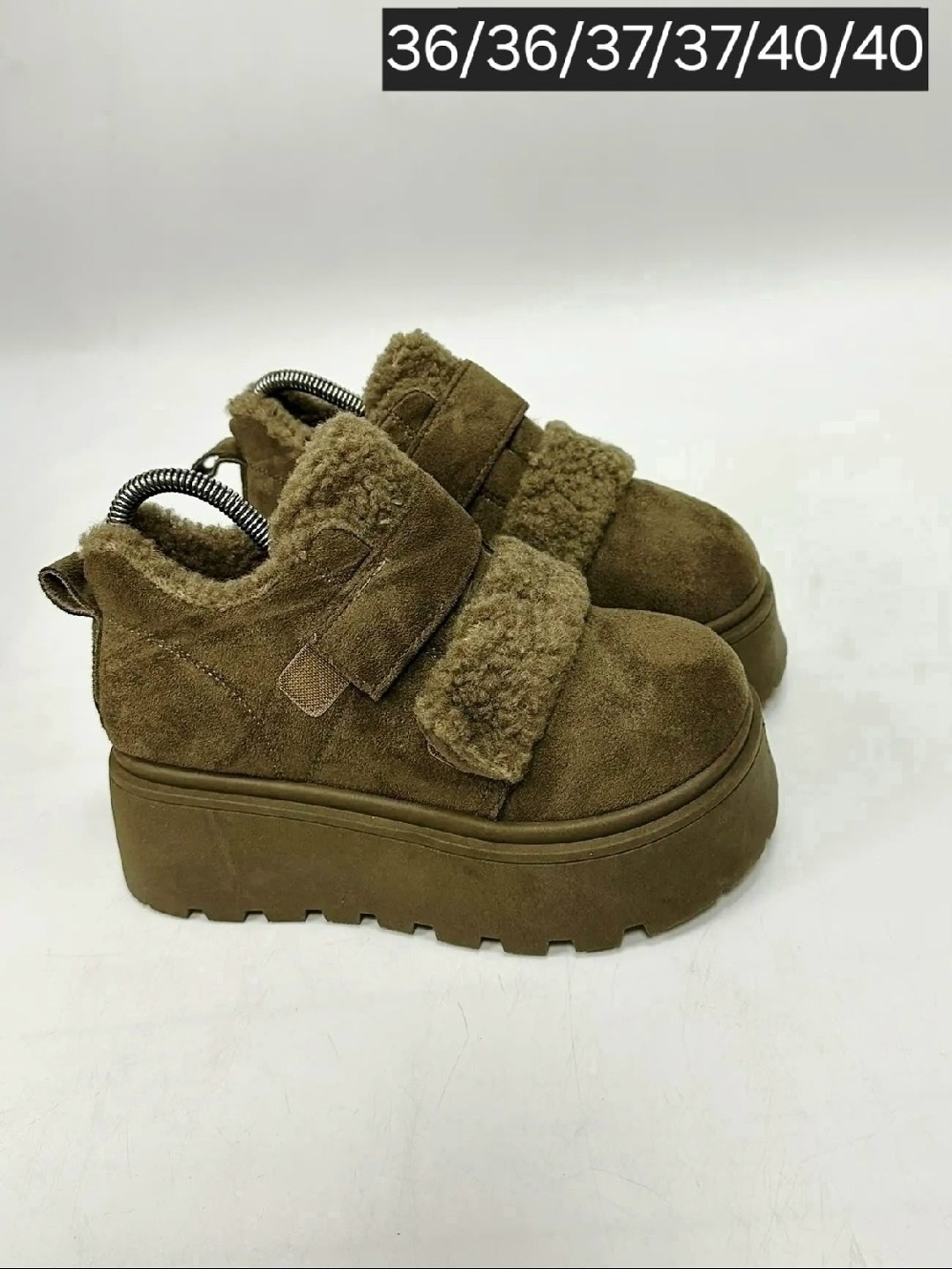 замшевые женские туфли-лоферы на платформе,,зимняя  женская,женская , повседневные