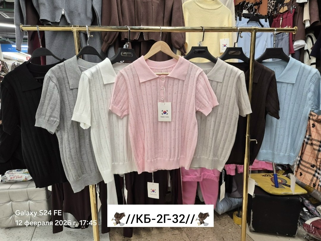 женская кофта,розовая рубашка-поло женская с пуговицами короткий рукав vi&so 477159032,кофточка,джемпера женские,кофта поло женская