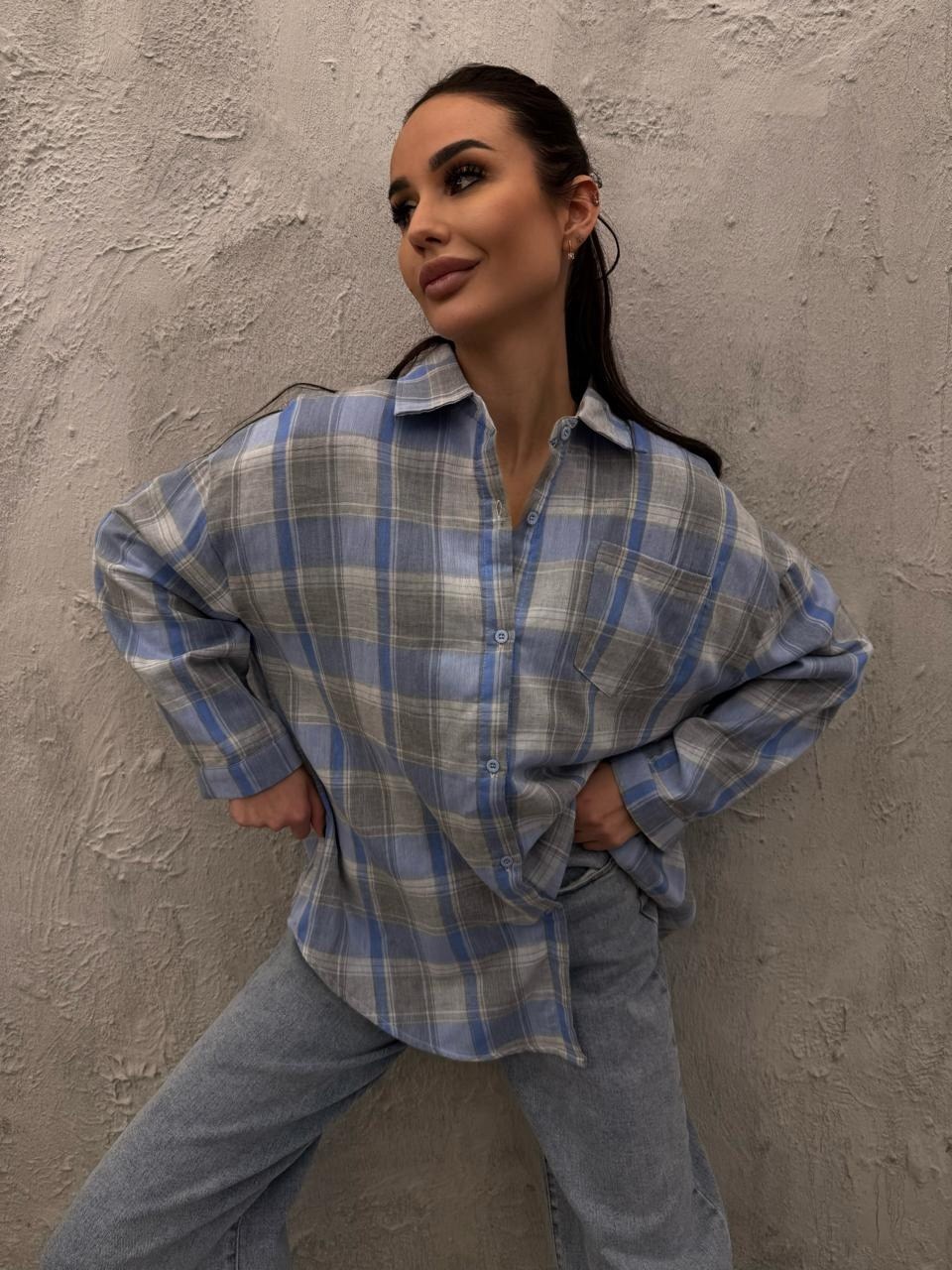 рубашка женская в клетку оверсайз,женская рубашка в клетку,рубашка в клетку оверсайз удлиненная trendy hack,рубашка в клетку оверсайз,рубашка в клетку оверсайз варенка