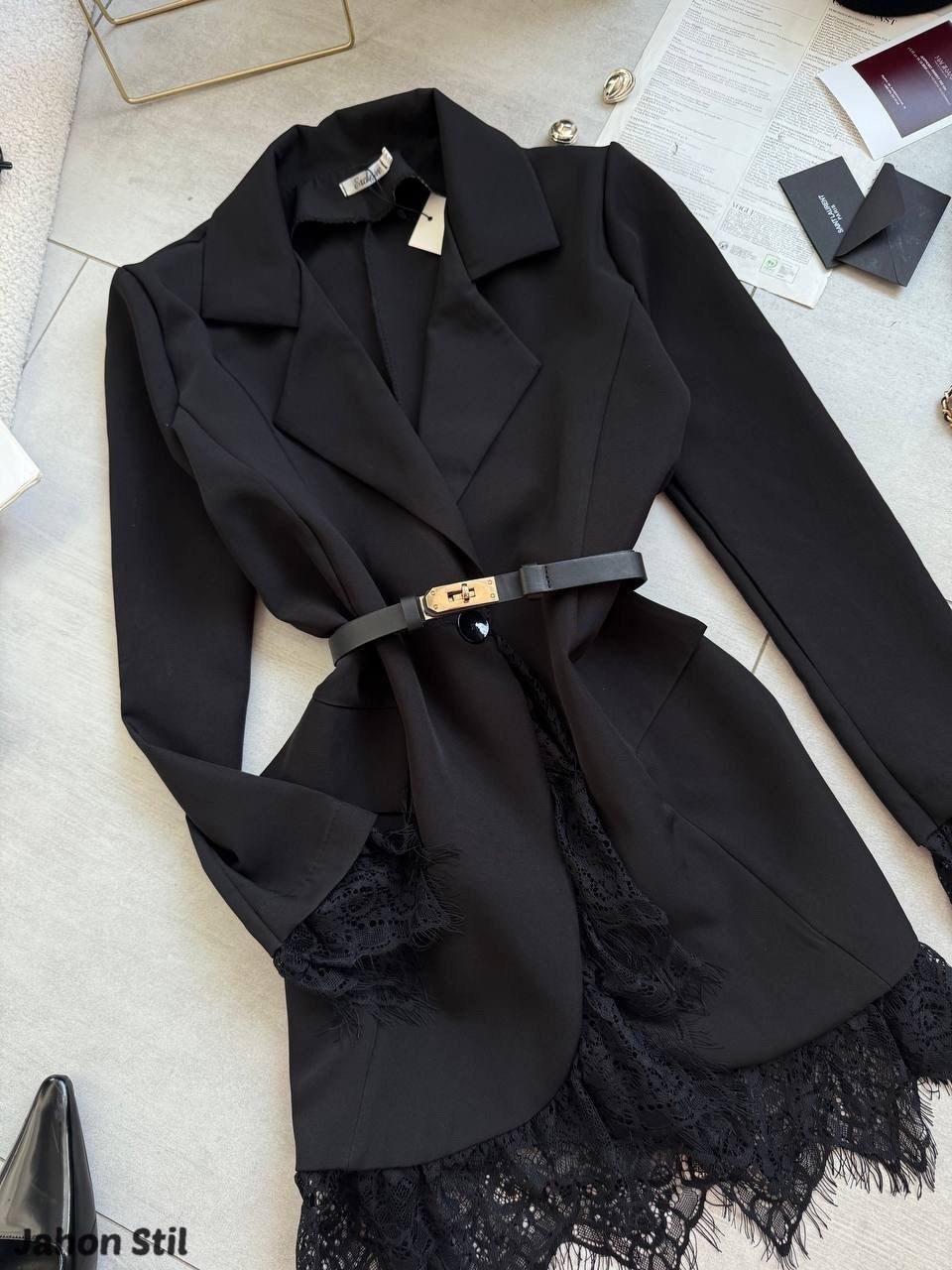 жакет с кружевом,платье пиджак с кружевом,пиджак версаче,костюм,стильный наряд