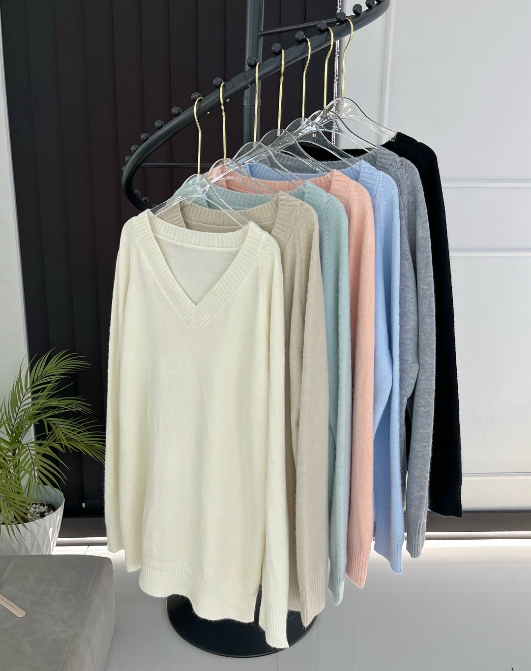 джемпер женский,модные женские свитера с v-образным вырезом,кофта женская,свитер свободный,свитер с v-образным вырезом