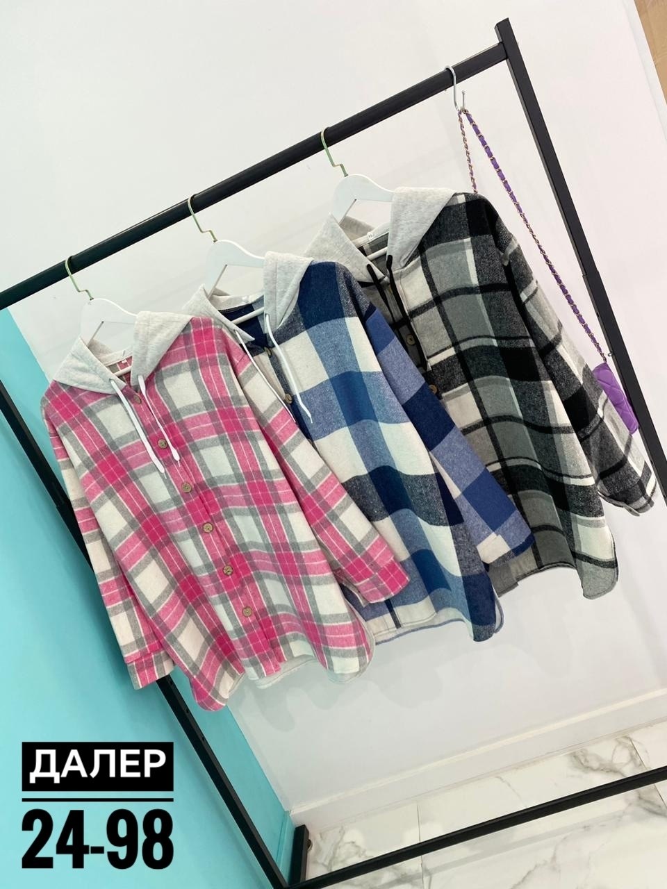 рубашка оверсайз теплая в клетку удлиненная amy store,женская кофта больших размеров,кардиган в клетку,рубашка удлиненная,одежда с капюшоном