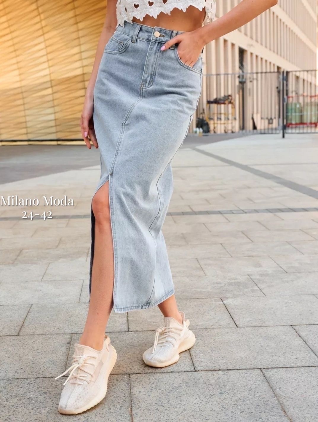 джинсовая юбка,джинсовая юбка миди,джинсовая юбка макси,джинсовая юбка-миди с разрезом,юбка джинсовая миди с разрезом спереди