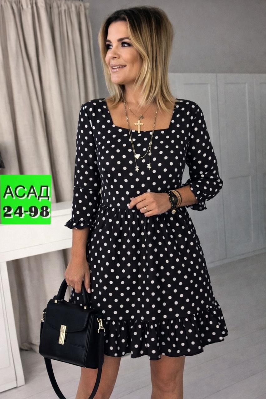 платья ,платье женская,платье,женское платье в горошек,платье в горошек