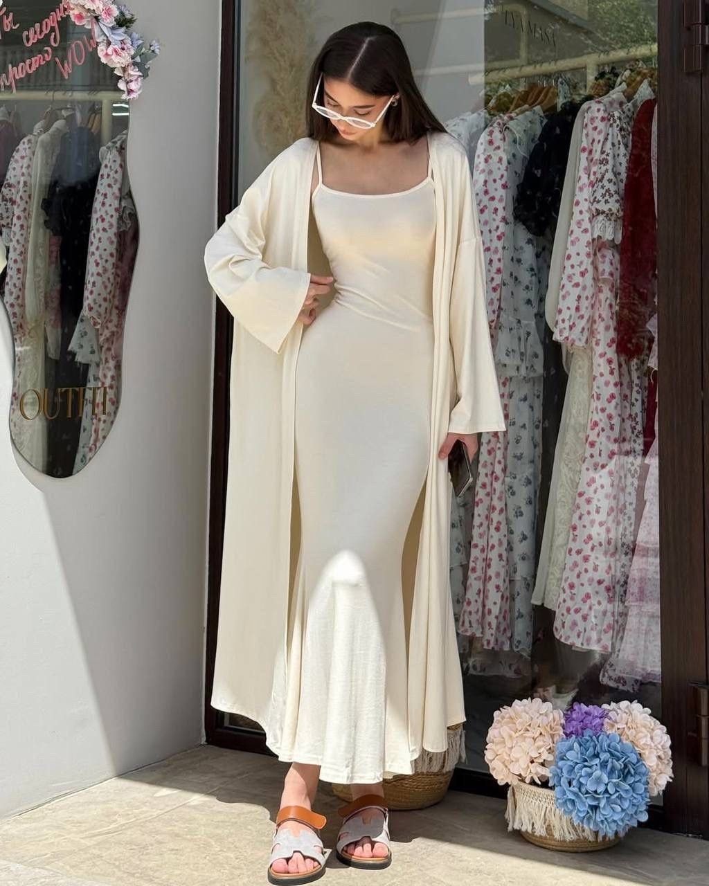 костюм платье и кардиган,платье и кардиган,платье комплект,кардиган,кардиган розовый