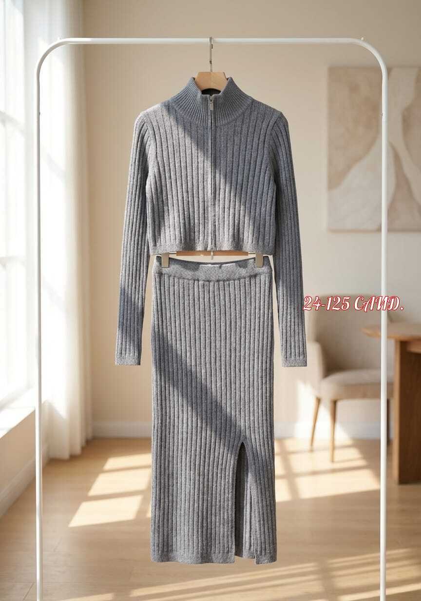 трикотажный костюм с юбкой,костюм с юбкой,костюм женский,женские костюмы с юбкой,вязаный костюм: платье и кардиган