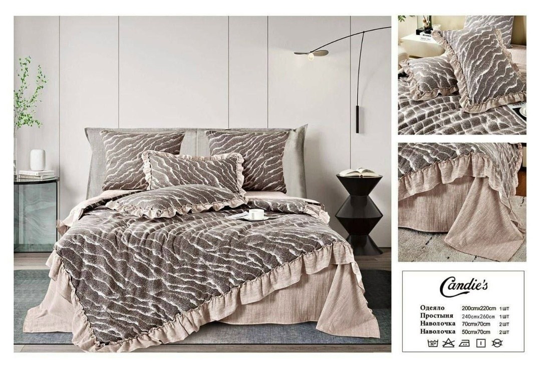 покрывало selecta 230 250,покрывало tango жаккард блюмарин 43 с наволочкми,покрывала,покрывала на кровать,комплект с покрывалом sofi de marko