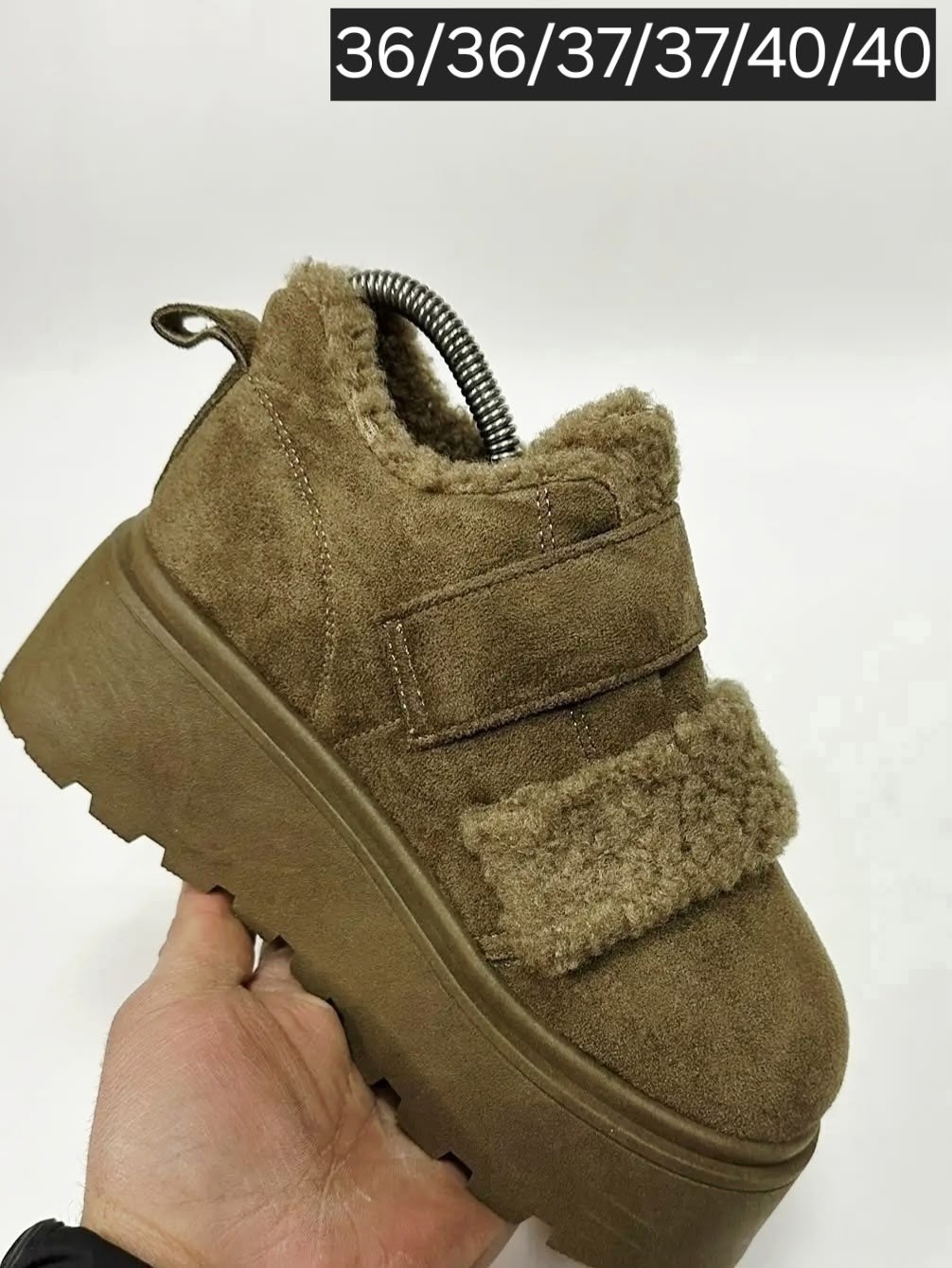 замшевые женские туфли-лоферы на платформе,,зимняя  женская,женская , повседневные