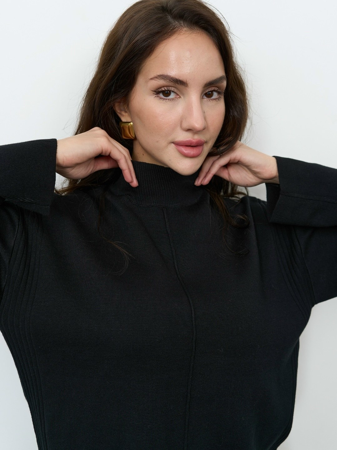 свитер черный,джемпер жен,джемпер женский черный,женский свитер,джемпер черный