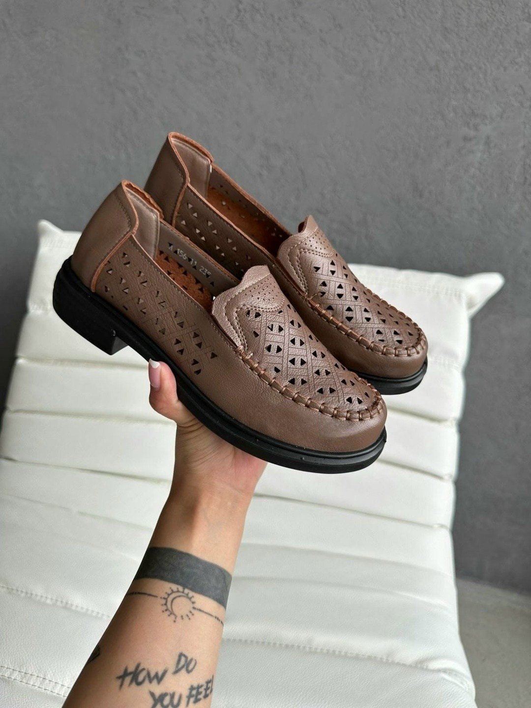 ,мокасины с перфорацией,женская ,туфли женские,женские мокасины