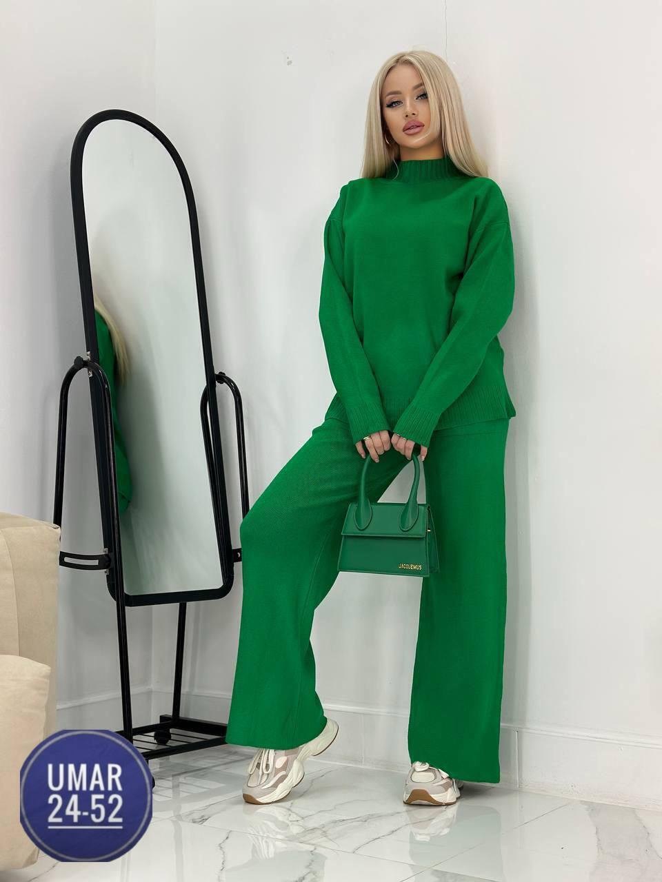 трикотажные костюмы женские,женский костюм,костюм с широкими брюками,теплый костюм двойка,женский костюм с брюками