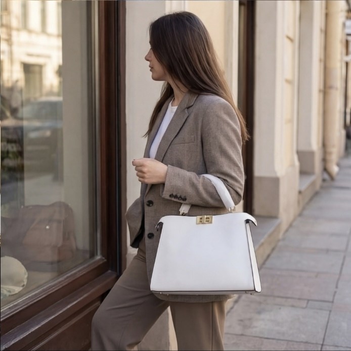 модная сумка,фенди сумка,сумка fendi,бежевая сумка,сумка женская