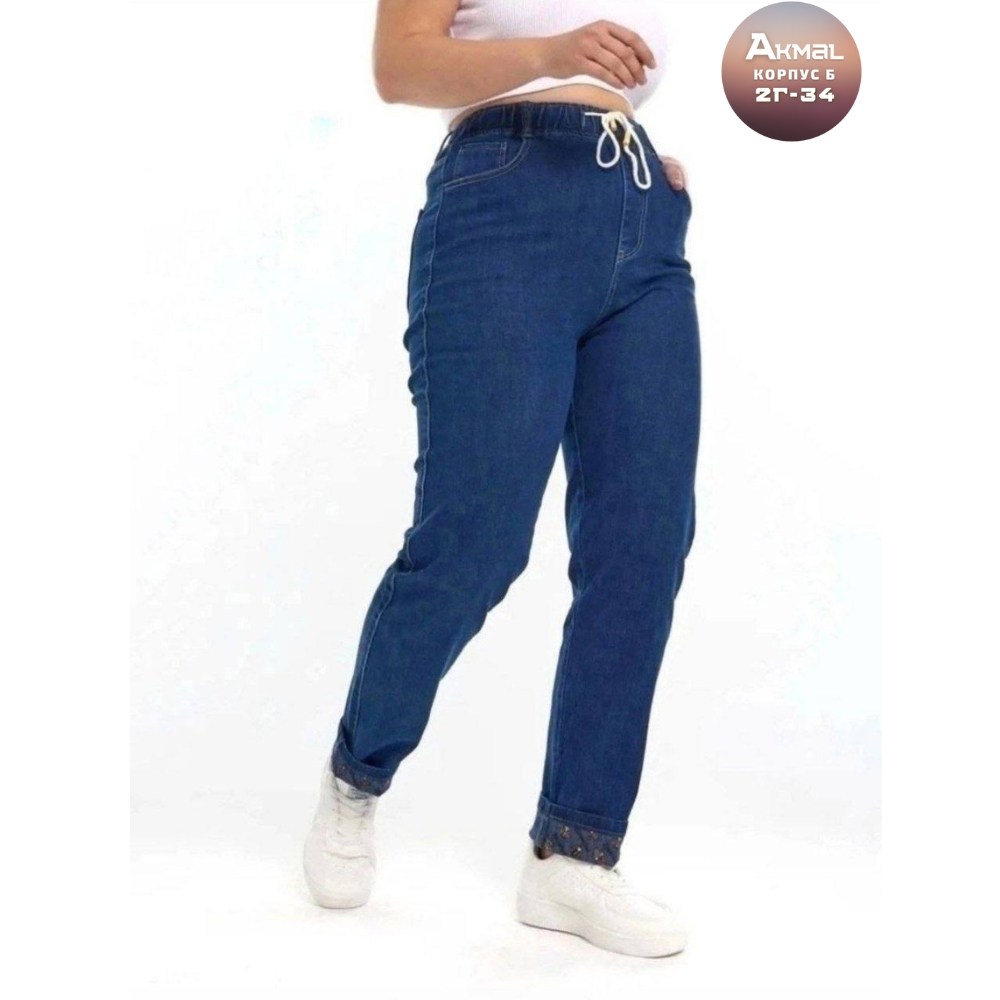 джинсы женские,джинсы на резинке женские,джинсы мом,джинсы на резинке,джинсы на резинке большие размера