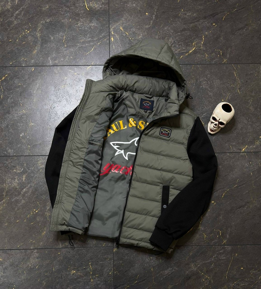 куртка paul shark мужская,пауль шарк куртка с вязаными рукавами,куртка armani,куртка paul&shark,куртка демисезонная