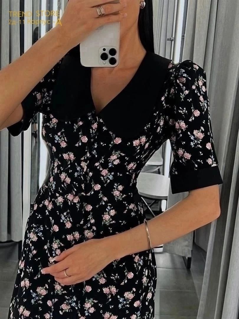 женское платье с принтом,женское платье микс,трендовое женское платье,платье летнее женское,платье женское летнее повседневное