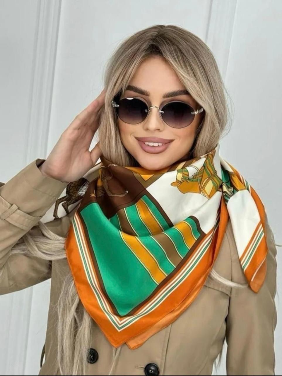 платки шелковые,платок женский,платок с принтом,платок брендовый,стильные платки