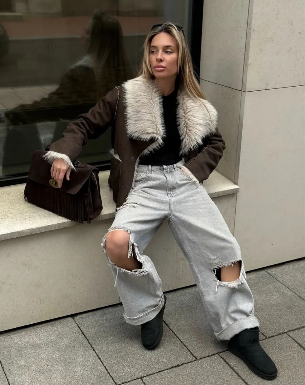 дубленка авиатор женская,стильная дубленка,дубленка авиатор,дубленка,женская дублёнка