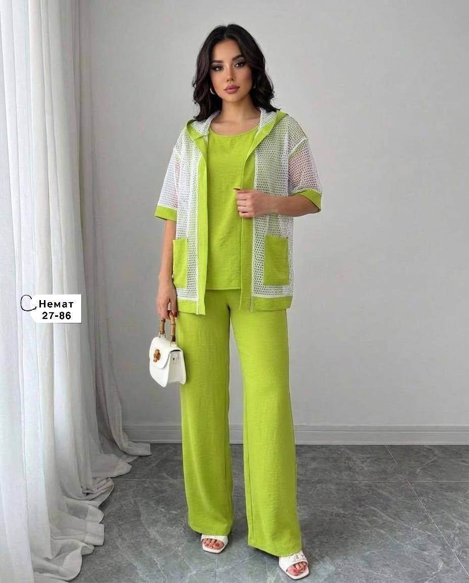 брючный костюм,стильные костюмы,брючные костюмы женские,брючный костюм м119,костюм тройка брючный летний