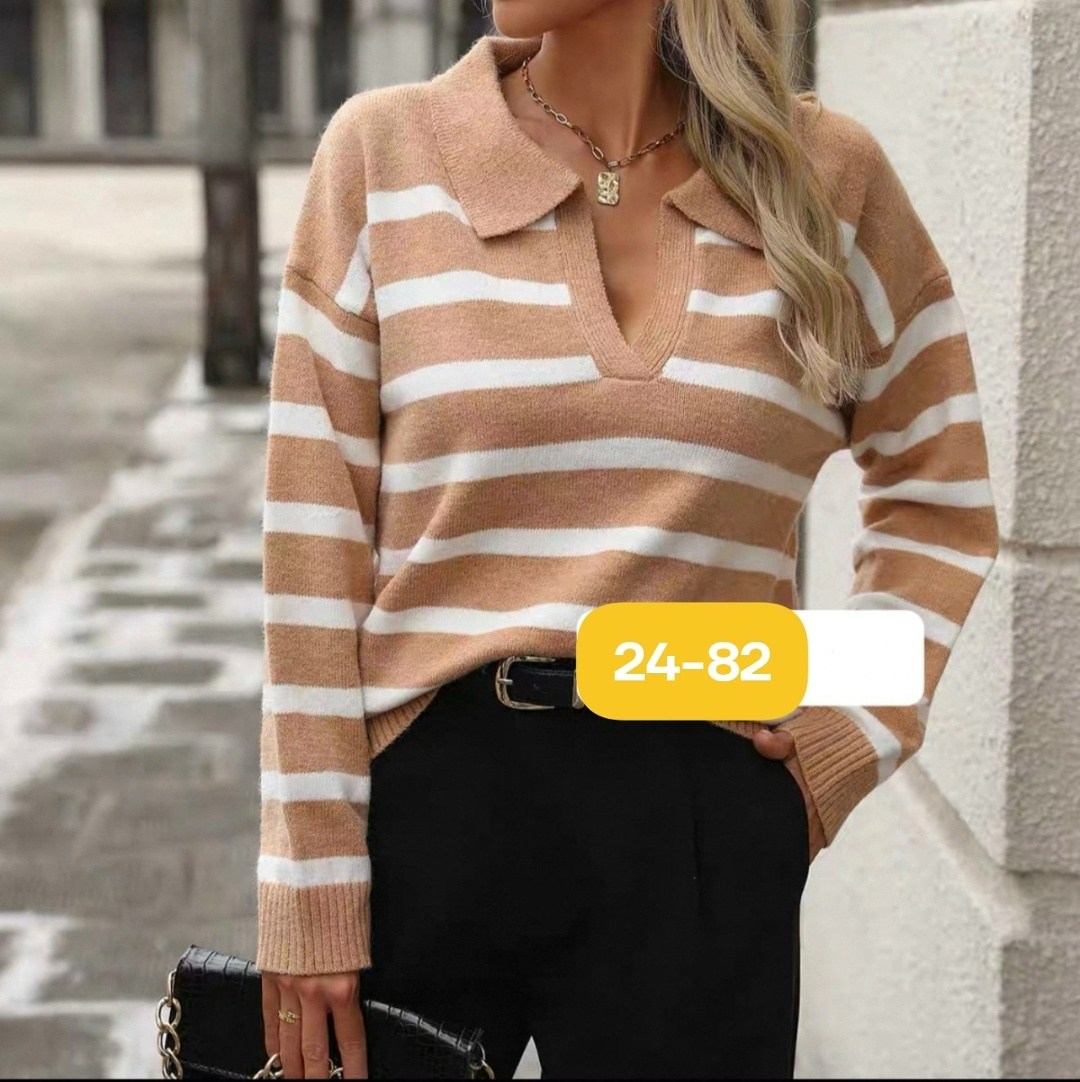 женский свободный свитер в полоску,полосатый джемпер,женский трикотажный свитер в полоску,вязаный свитер в полоску,женская кофта
