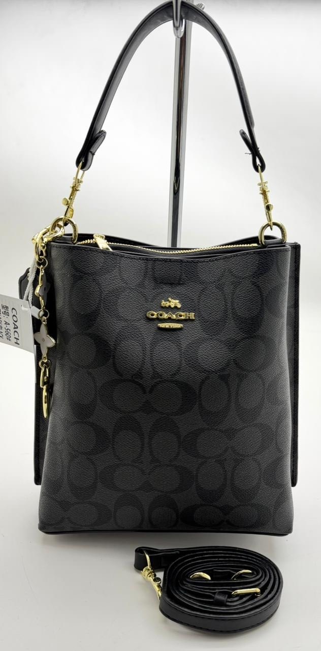 сумка женская coach,сумка coach,брендовая сумка через плечо coach,coach сумка ведро,коричневая женская сумка hobo coach