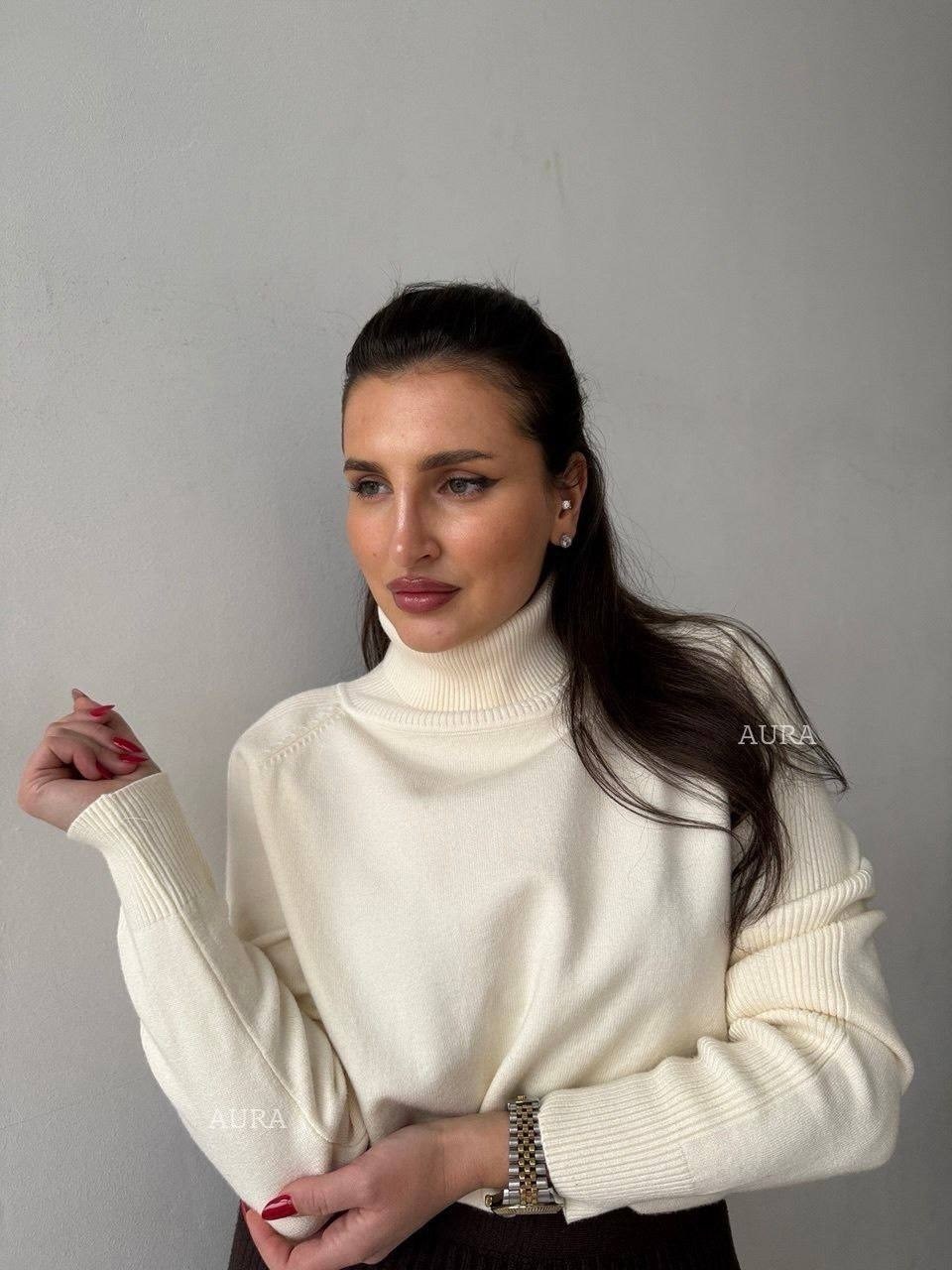 свитер женский,свитер оверсайз с горлом вязаный длинный toli brand,свитер вязаный оверсайз с горлом кк fashion,свитер вязаный оверсайз с горлом,женская кофта