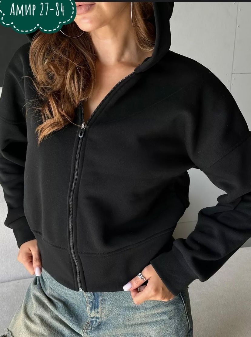толстовка укороченная зипка на молнии оверсайз,кофта на флисе,женская кофта,кофта женская на флисе,кофта толстовка