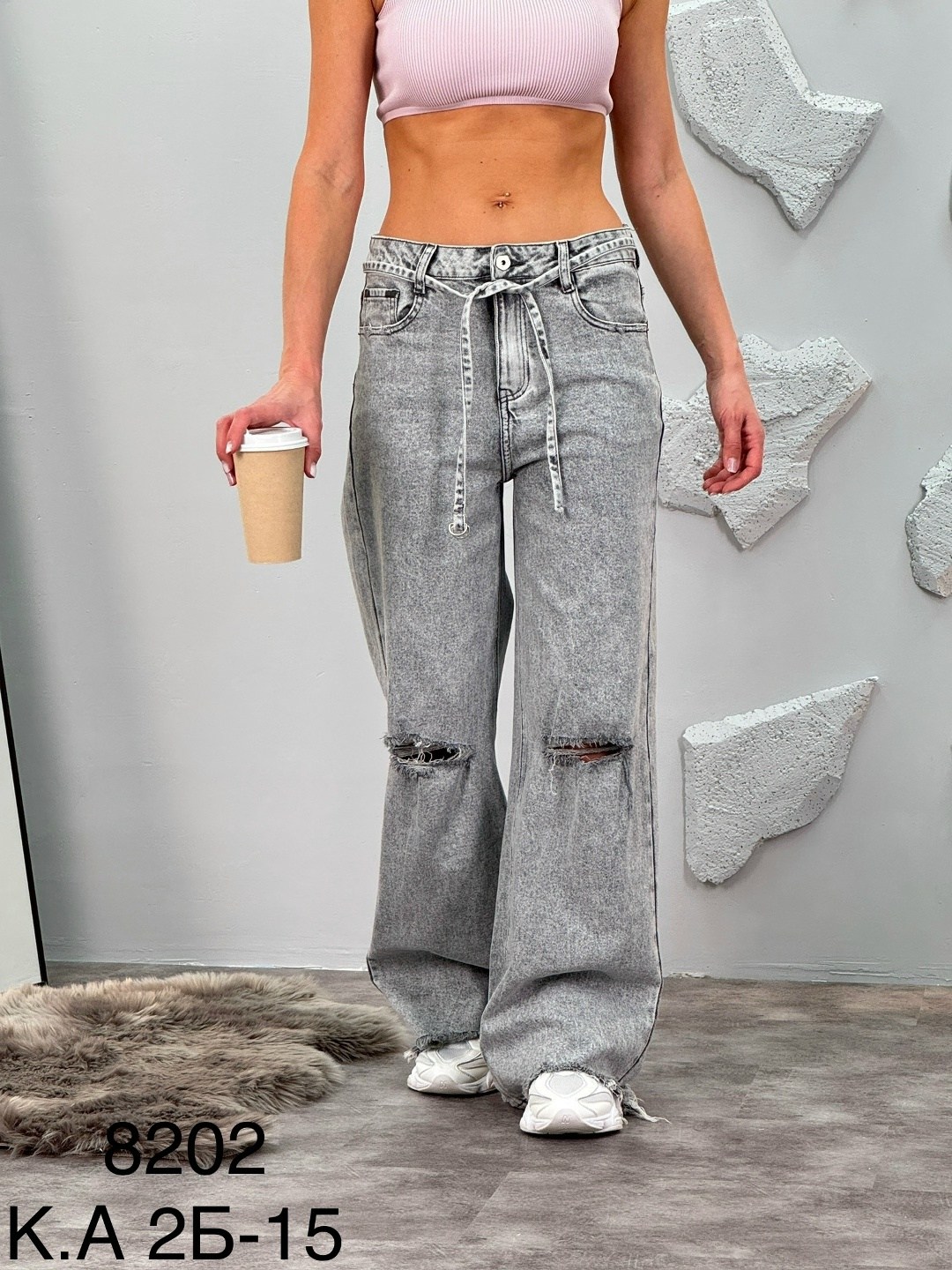 женские джинсы,женские рваные серые джинсы палаццо,широкие джинсы,джинсы широкие рваные,джинсы
