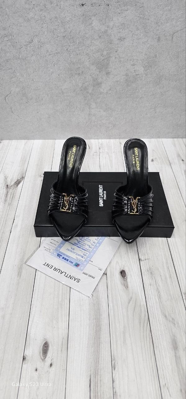 ,босоножки saint laurent,босоножки ysl,кожаные мюли,туфли yves saint laurent