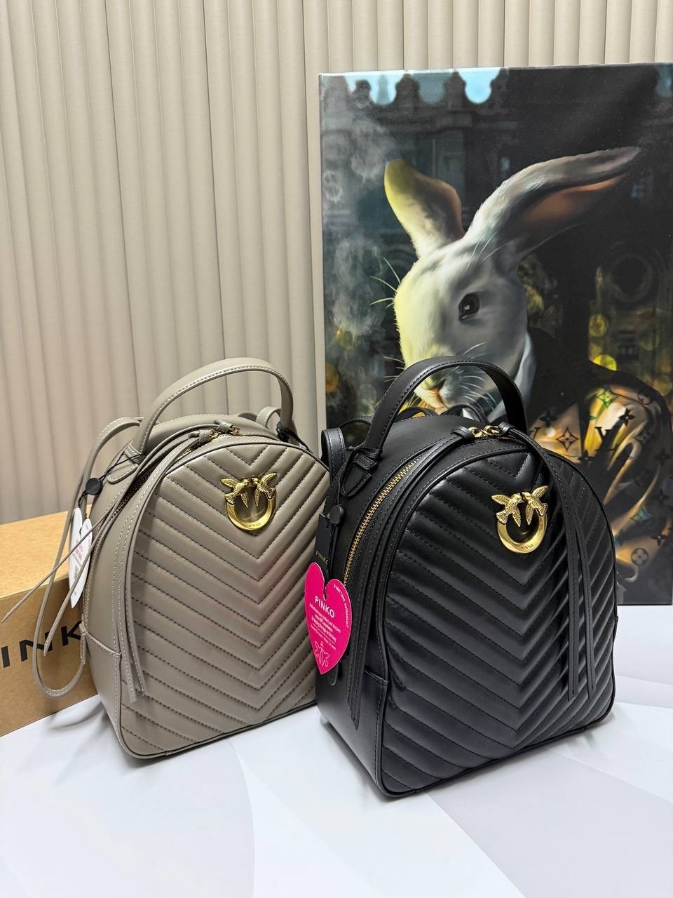 рюкзак женский pinko,рюкзак pinko,женский рюкзак,кожаные рюкзаки,рюкзак pinko черный