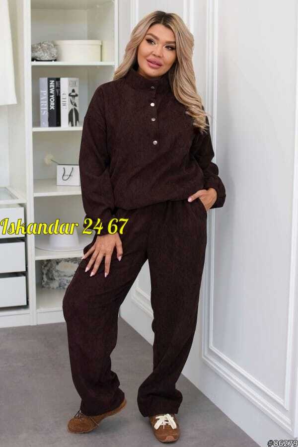 стильные костюмы,костюм женский,костюм из микровельвета koktash,повседневный костюм,костюм двойка вельвет