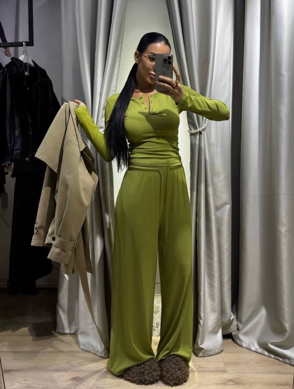 костюм лапша трикотажный с брюками sofiray,брючный костюм,костюм лапша трикотажный с брюками sofiray 265654389,трикотажный костюм,костюм лапша трикотажный с брюками sofiray цвет серый