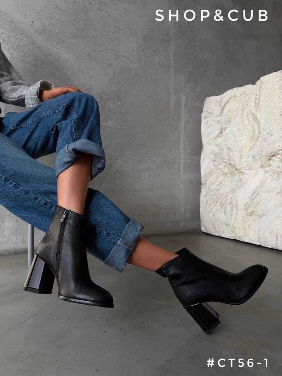 ботильоны женские демисезонные на каблуке o`shade 112501819,ботильоны на каблуке с квадратным носом из натуральной кожи obba,ботильоны obba,ботильоны женские,ботильоны